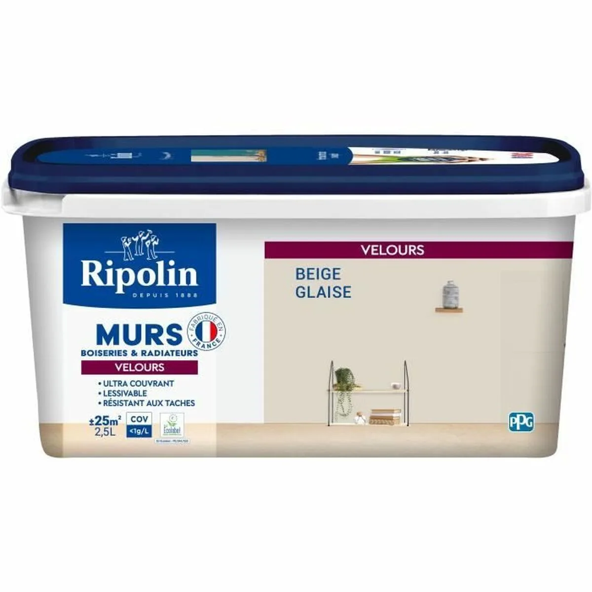 Peinture ripolin beige 2 5 l s7101496469. Diaytar, c'est votre éditeur de vie. Nous sélectionnons les produits qui deviendront les chapitres essentiels de votre quotidien.