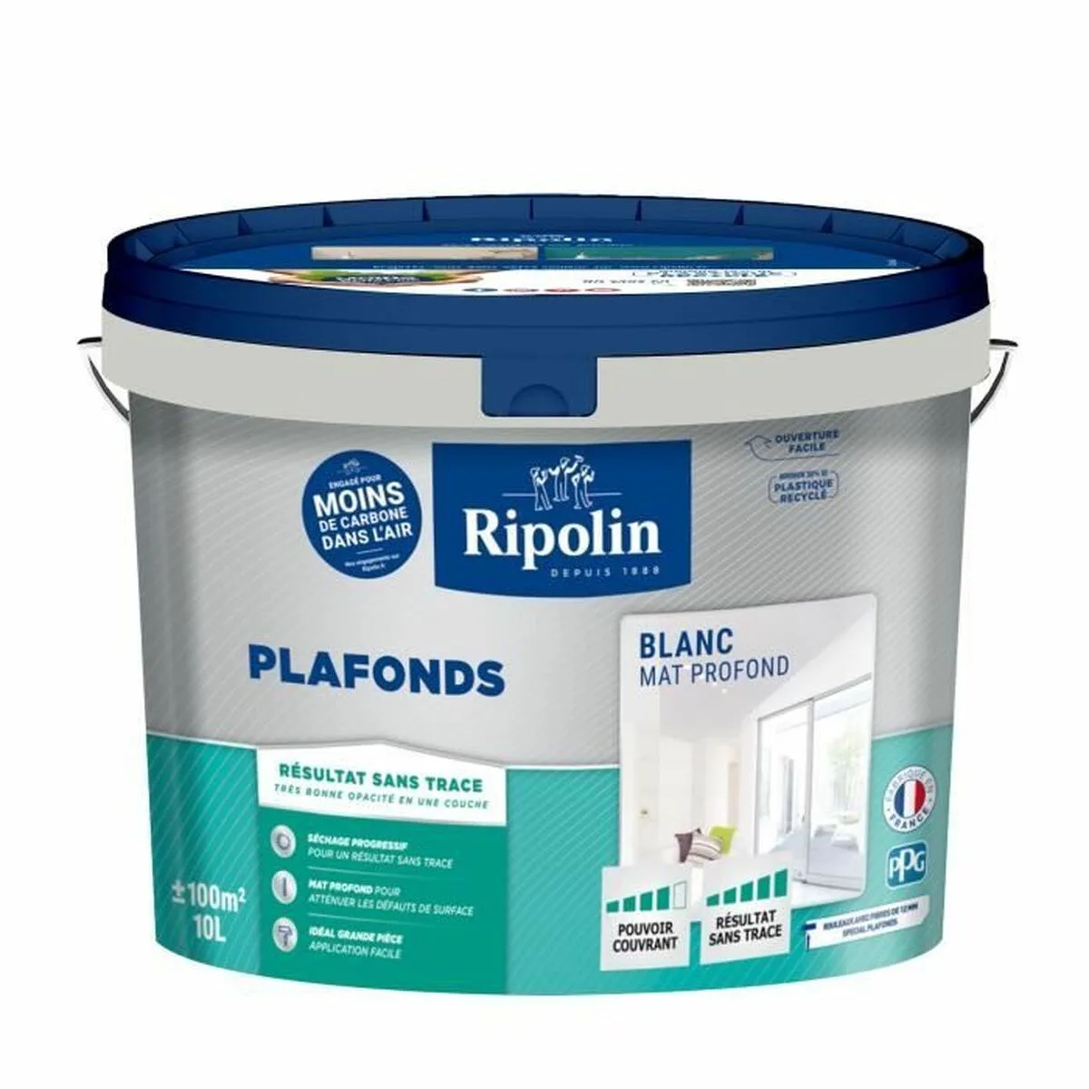 Peinture ripolin blanc mat 10 l s7101759066. Diaytar capitalise sur la diversité : notre force est de vous offrir un choix immense sans jamais sacrifier la qualité
