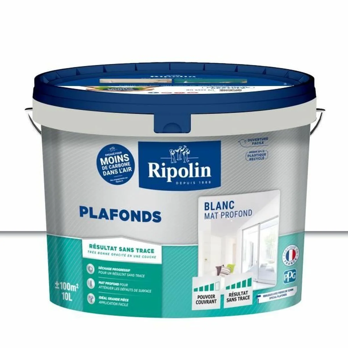 Peinture ripolin blanc mat 10 l s7101759074. Prêt à upgrade votre vie ? Diaytar dégaine une arsenal de produits pour passer au niveau supérieur.