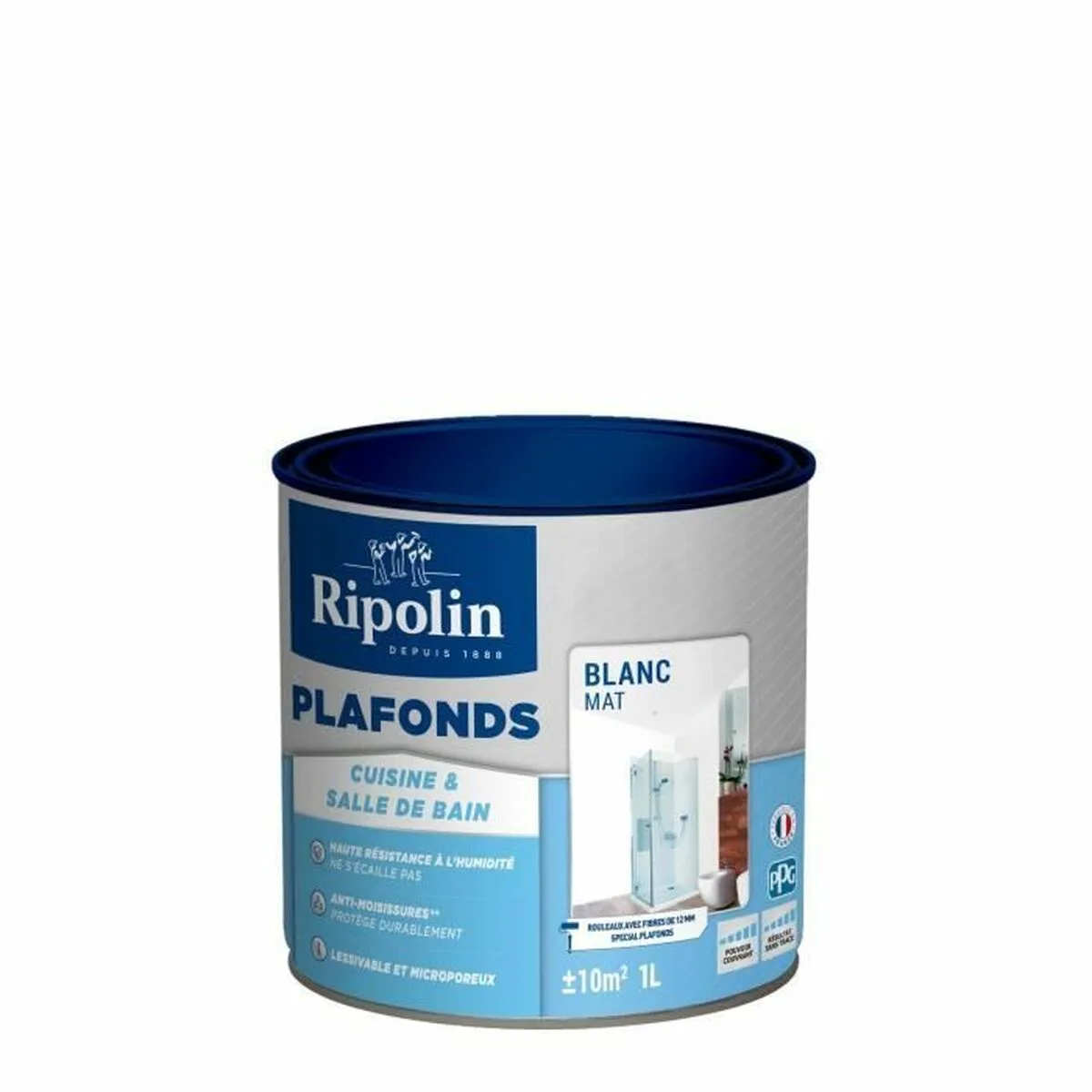 Peinture ripolin blanc mat 750 ml 4 l 10 l s7101758790. Diaytar : Parce que vos goûts sont éclectiques, notre offre de produits l'est tout autant. Explorez sans modération.