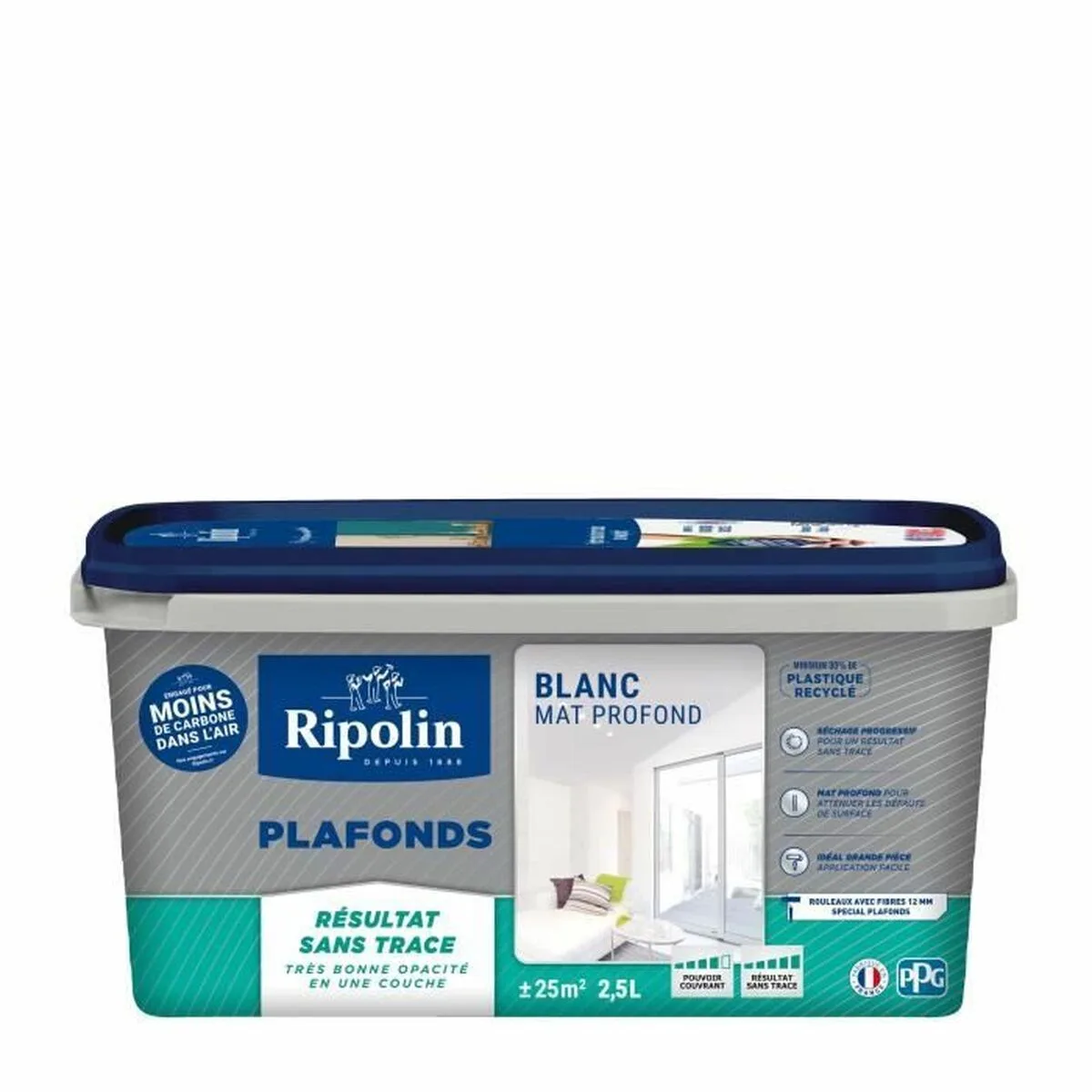 Peinture ripolin blanc mat s7101758987. Notre algorithme préféré chez Diaytar ? L'humain. Car rien ne remplace le coup de cœur pour un produit exceptionnel.