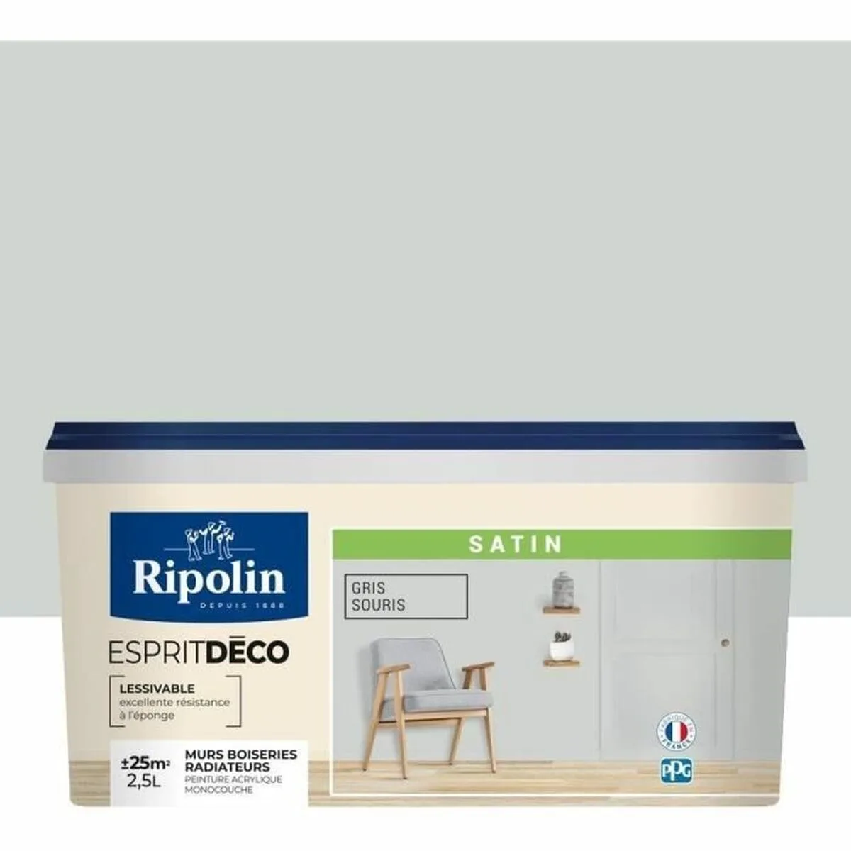 Peinture ripolin gris 2 5 l s7101431894. Diaytar, c'est la certitude de dénicher la perle rare, qu'il s'agisse d'un produit électronique de pointe ou d'un accessoire tendance