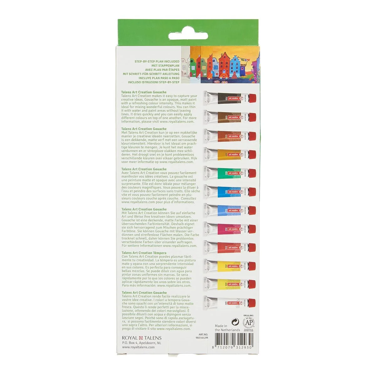 Peinture talens art creation multicouleur 12 ml 12 pieces s844108457. L'ambition de Diaytar : devenir votre boutique en ligne de référence pour tous les produits qui améliorent votre vie