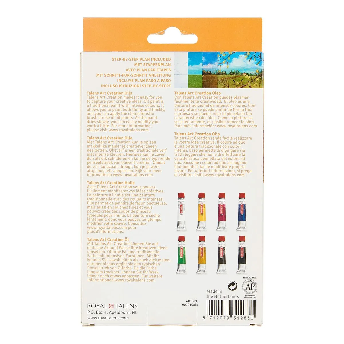 Peinture talens art creation multicouleur 12 ml 8 pieces s844108155. Bien plus qu'un site, Diaytar est un club. Le club de ceux qui savent reconnaître la valeur d'un produit exceptionnel.