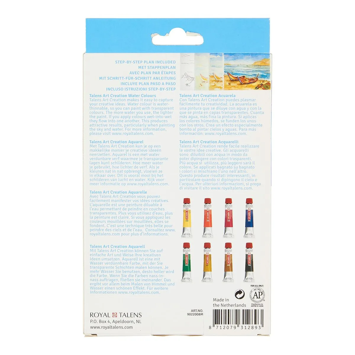 Peinture talens art creation multicouleur 12 ml 8 pieces s844108892. Nous croyons en la puissance de la simplicité. Les produits Diaytar sont beaux, utiles, et incroyablement simples à utiliser.