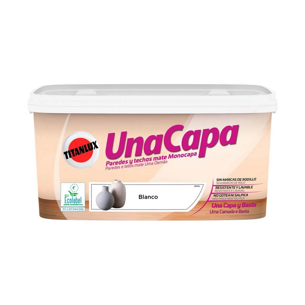 Peinture titanlux 069630204 blanc 4 l s791319423. Découvrez la diversité Diaytar : une infinité de produits pour la maison, le travail, les loisirs, tous dans l'air du temps