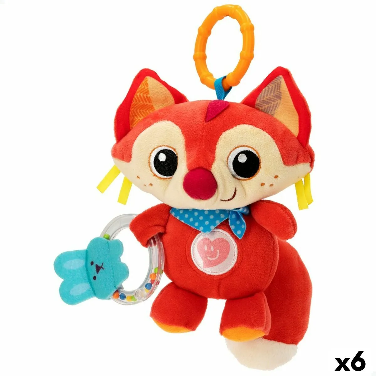 Peluche hochet winfun renard 13 5 x 26 5 x 7 5 cm 6 unites s890011423. Bienvenue dans la famille Diaytar. Ici, on ne parle pas de clients, mais de co-créateurs d'un quotidien meilleur.