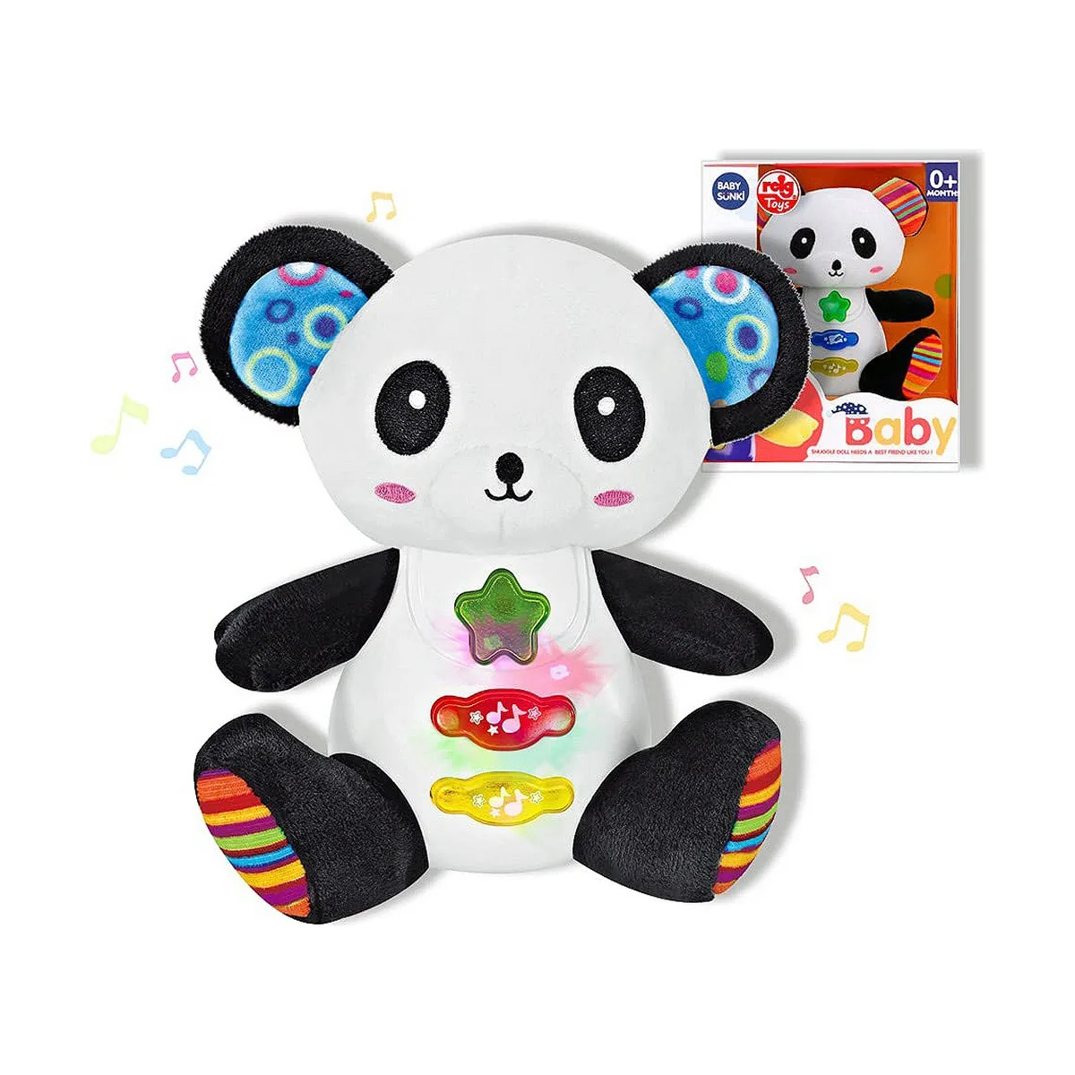 Peluche musicale reig ours panda 15 cm s242490916. Créez votre look signature avec les pièces mode sélectionnées par Diaytar.
