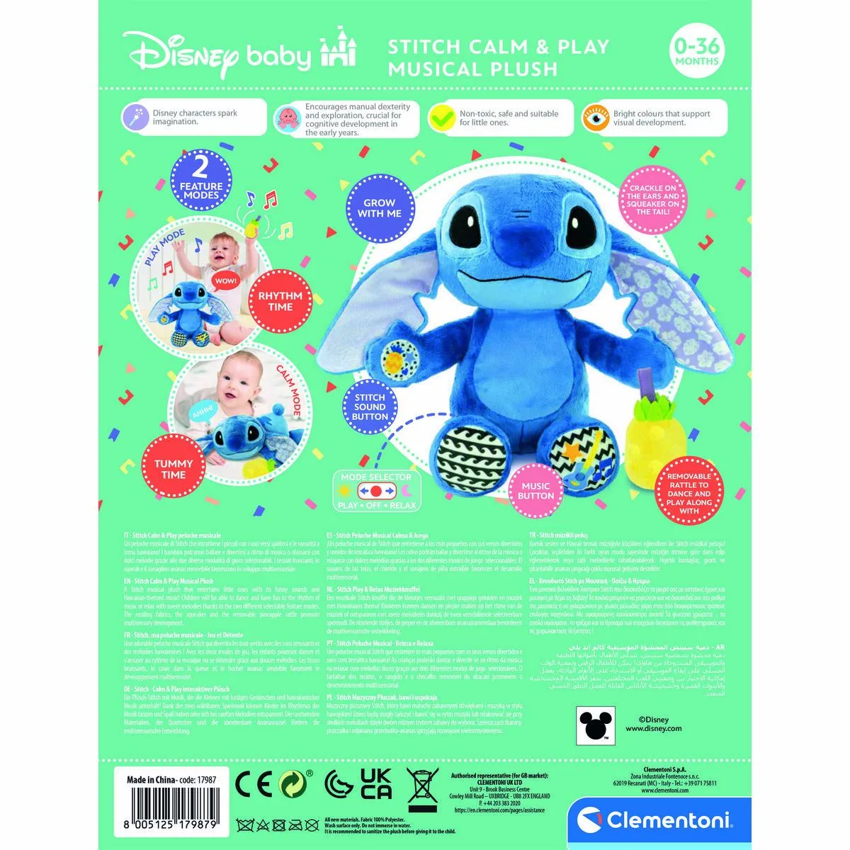Peluche sonore stitch multicouleur multicouleur s245641810. Découvrez la diversité Diaytar : une infinité de produits pour la maison, le travail, les loisirs, tous dans l'air du temps