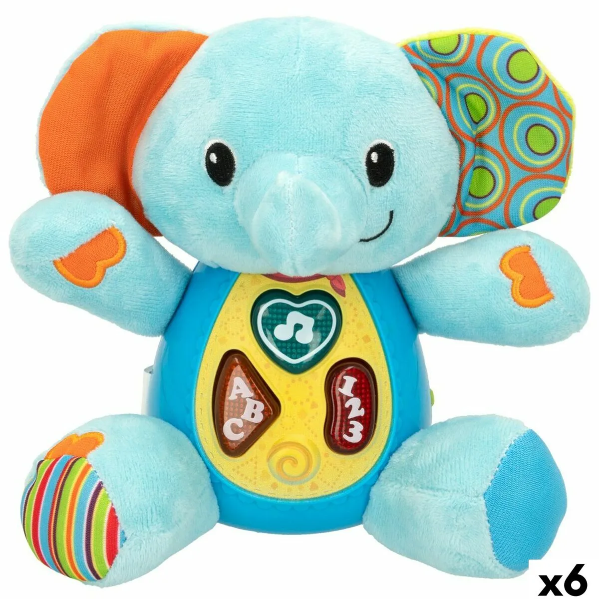 Peluche sonore winfun elephant 17 x 17 5 x 10 cm 6 unites s890013914. Notre équipe chez Diaytar est votre équipe de choc, dévouée à débusquer les produits qui méritent votre attention.