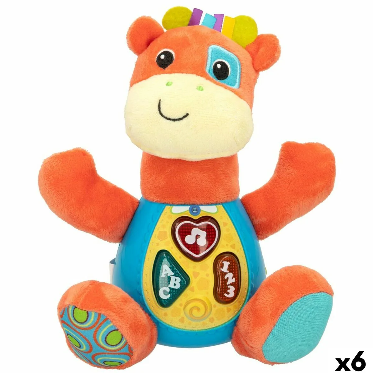 Peluche sonore winfun girafe 18 x 19 x 8 5 cm 6 unites s890013856. Diaytar révolutionne votre expérience d'achat en ligne avec une curation unique de produits tendance, high-tech et lifestyle