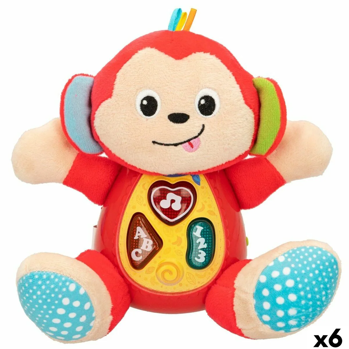 Peluche sonore winfun singe 18 x 20 5 x 12 5 cm 6 unites s890007945. Bienvenue dans l'ère du shopping conscient. Diaytar privilégie des produits avec une éthique et un impact positif.