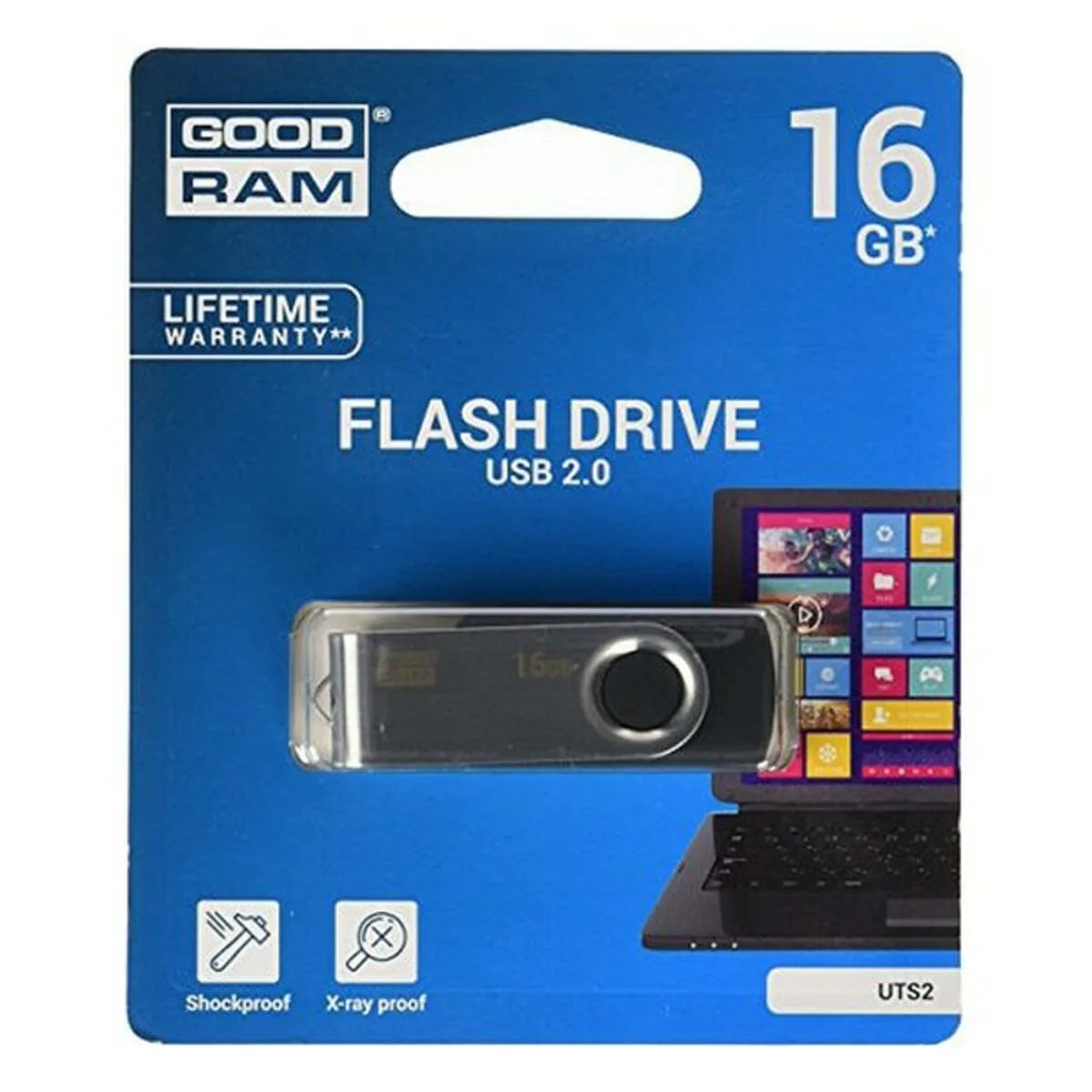 Pendrive goodram uts2 usb 2 0 noir s022521888. Bien plus qu'un simple site, Diaytar est une expérience de découverte permanente de produits utiles, beaux et novateurs