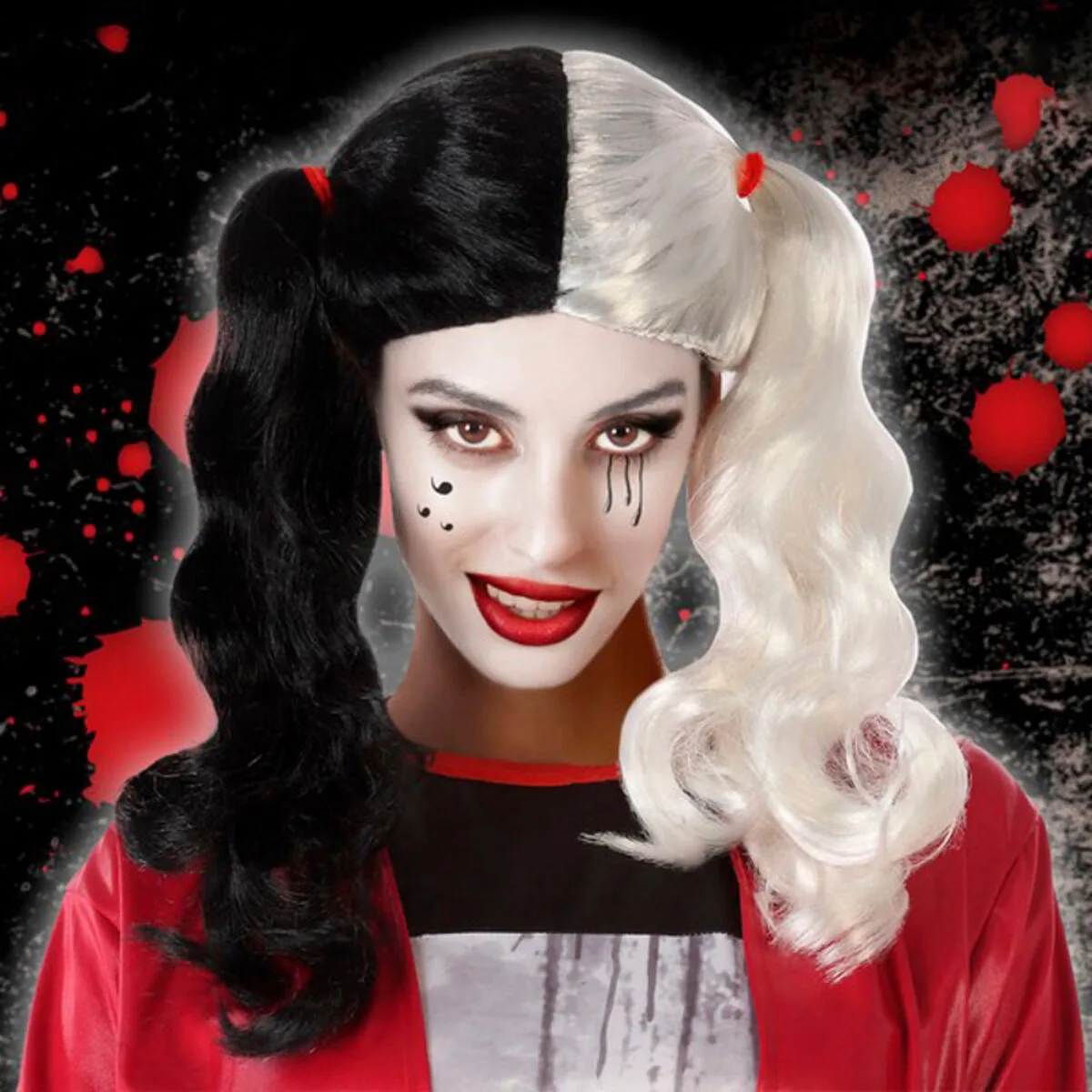 Perruque pour halloween blanc arlequin s112557867. Diaytar décomplexe le shopping en ligne : trouvez tout ce dont vous avez besoin et tout ce dont vous rêvez, au même endroit