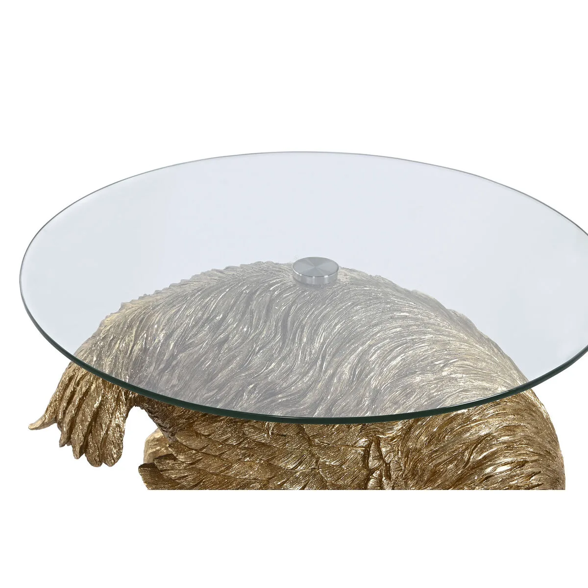 Petite table d appoint home esprit dore resine verre 60 x 60 x 62 cm s305314018. Bienvenue chez Diaytar, où l'élégance rencontre l'innovation avec nos produits électroniques dernier cri et nos créations maison exclusives