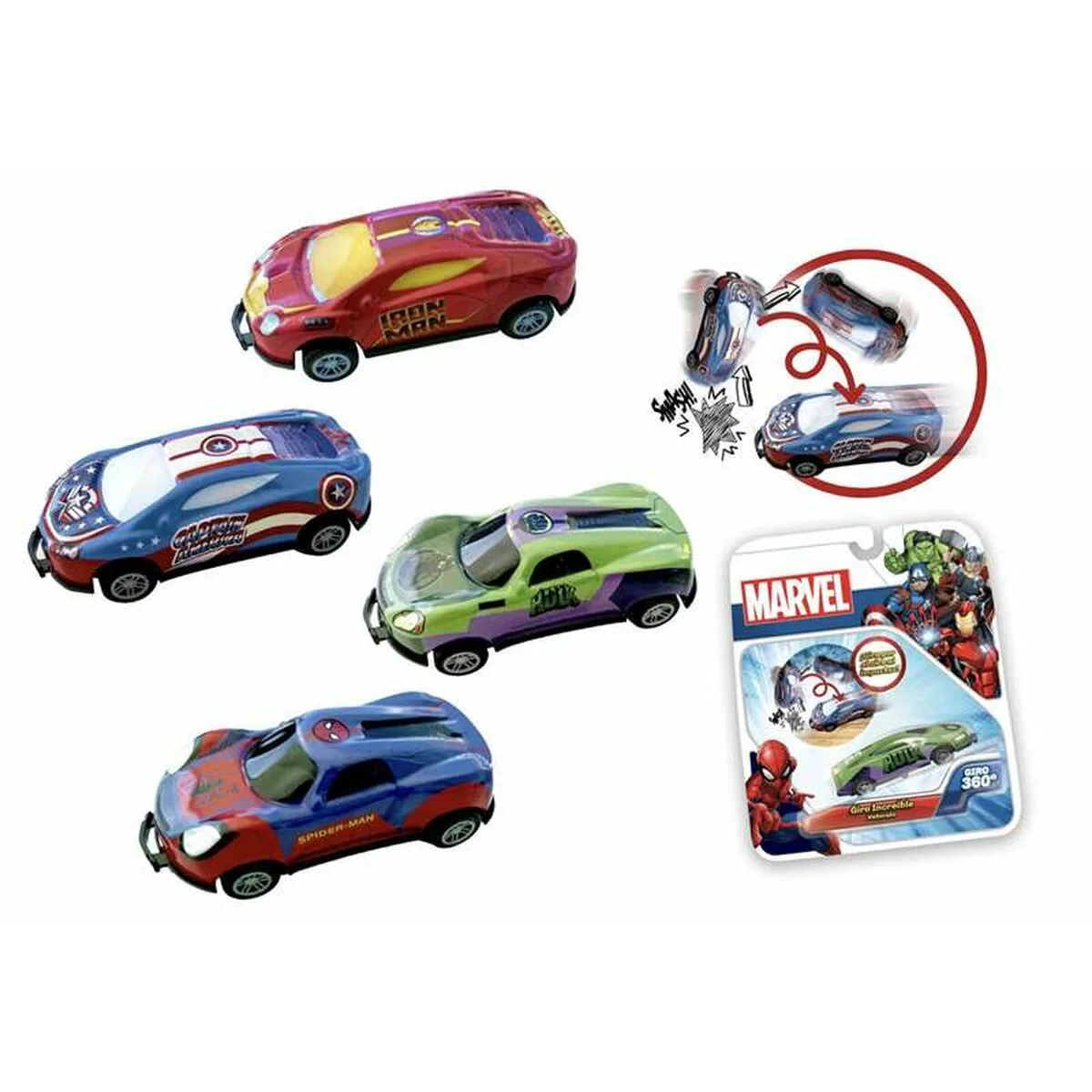 Petite voiture jouet bandai flip cars marvel s245080338. Explorez la galerie virtuelle Diaytar et laissez-vous séduire par nos produits généraux tendance et nos inventions électroniques exclusives