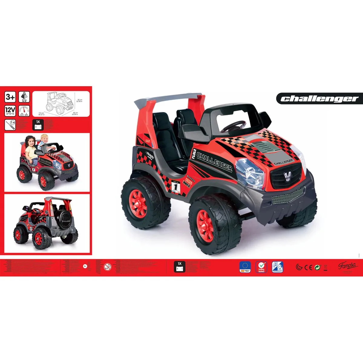 Petite voiture jouet feber challenger 12v s241309363. Diaytar, c'est votre passeport pour un tour du monde des produits les plus inspirants, sans quitter votre canapé.