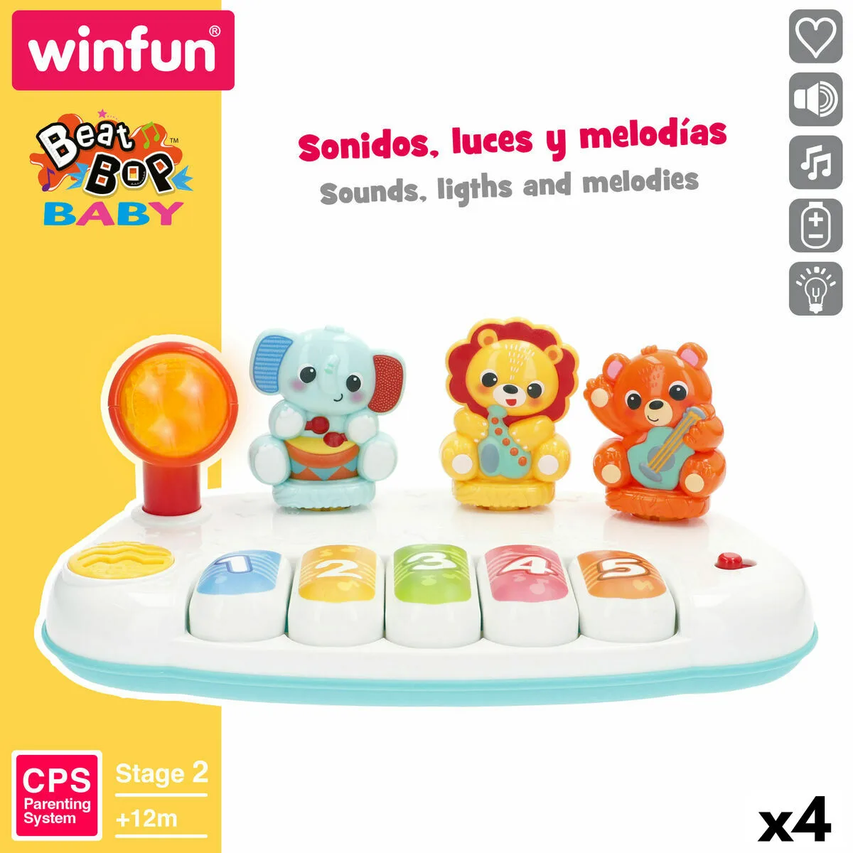 Piano jouet winfun 26 x 11 x 15 cm 4 unites s890579330. Bienvenue chez Diaytar, où l'élégance rencontre l'innovation avec nos produits électroniques dernier cri et nos créations maison exclusives
