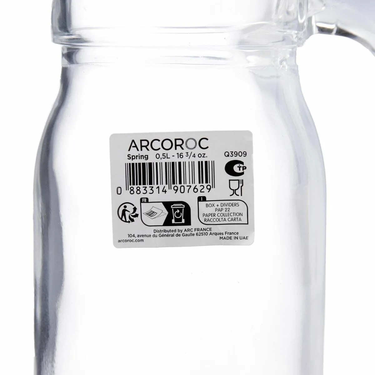 Pichet arcoroc spring transparent verre 1 l s271000625. Diaytar : Le curateur de votre quotidien. Des produits soigneusement choisis pour leur originalité et leur utilité