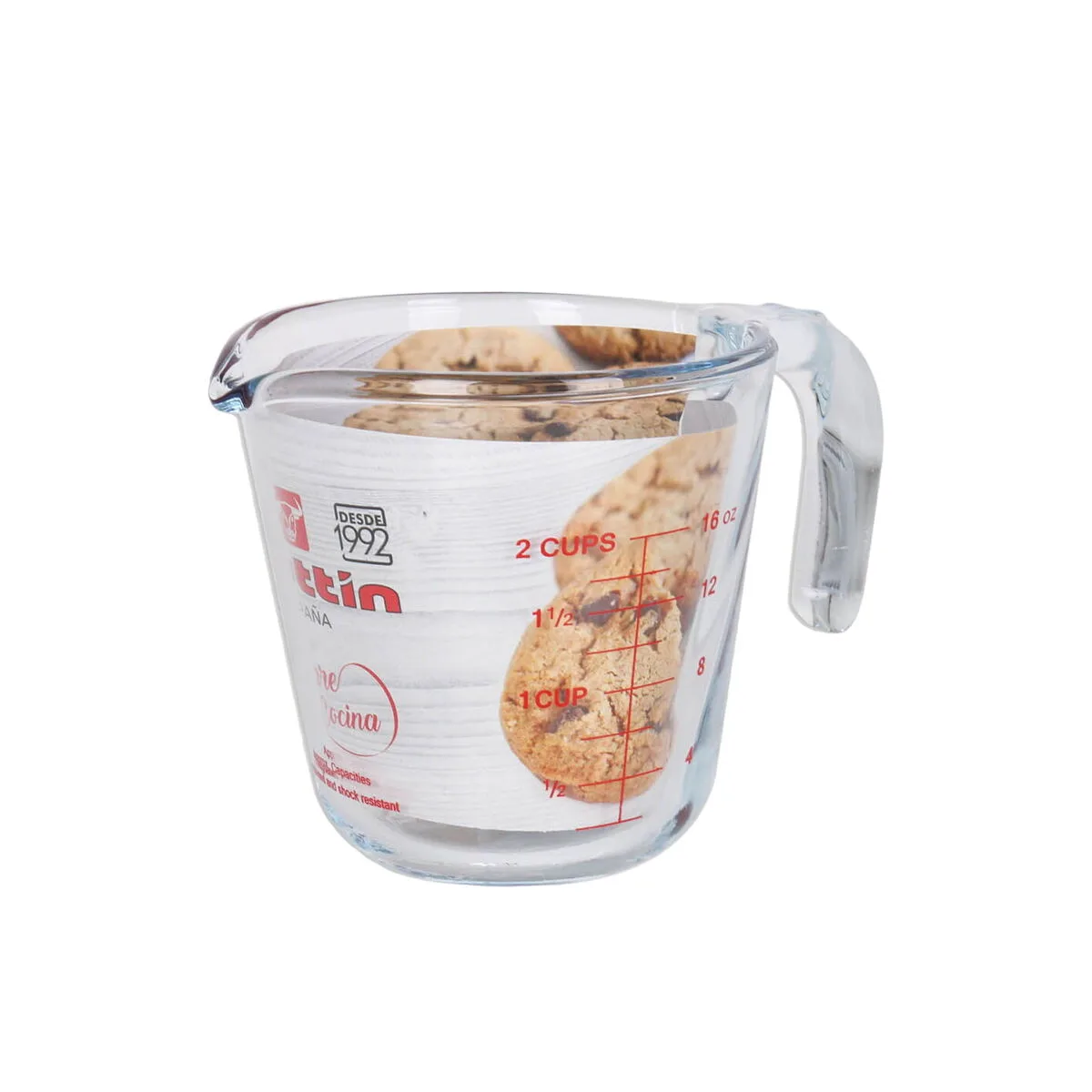Pichet gradue quttin transparent 500 ml verre 6 unites s222686595. Chez Diaytar, chaque détail compte pour votre satisfaction totale.