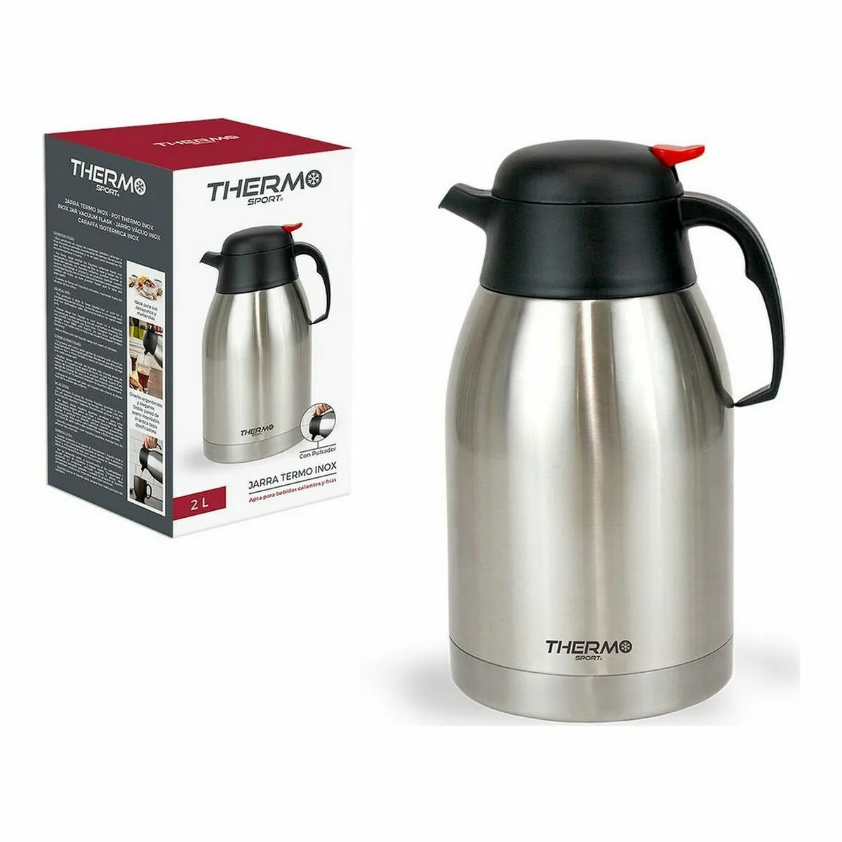 Pichet thermo thermosport 205339 2 l acier inoxydable 6 unites s223116078. Diaytar révolutionne votre expérience d'achat en ligne avec une curation unique de produits tendance, high-tech et lifestyle