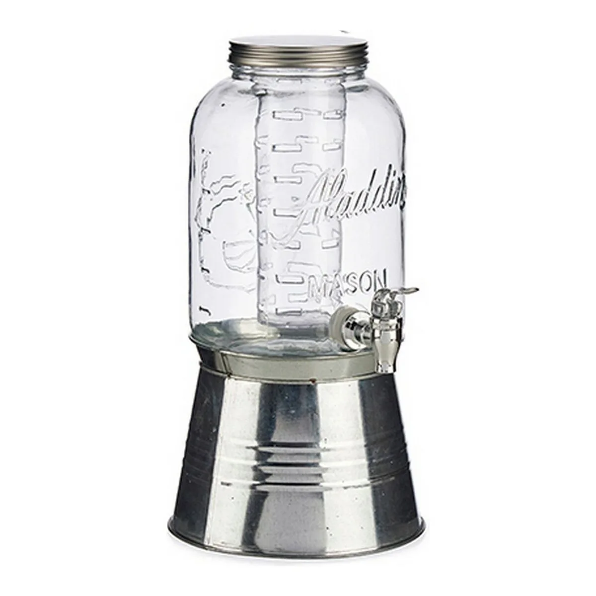 Pichet transparent robinet refroidisseur verre metal plastique 3800 ml s360766238. Du salon à la chambre, Diaytar habille votre intérieur avec élégance.
