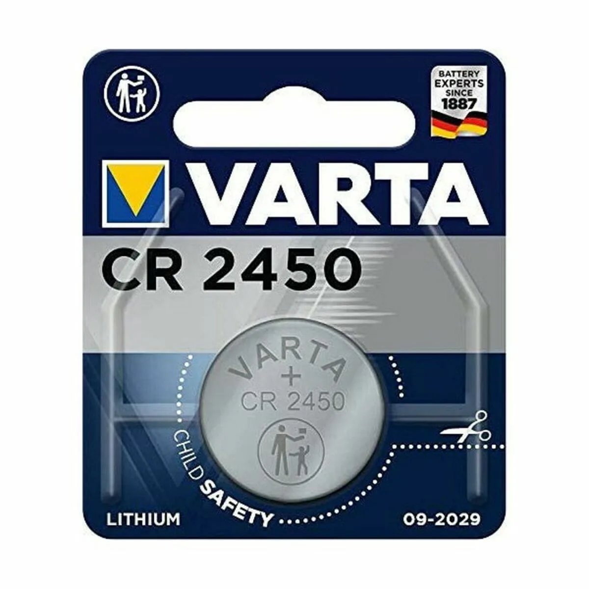 Pile bouton au lithium varta cr2450 3 v cr2450 560 mah 1 55 v s045181434. Notre équipe Diaytar est une bande de dénicheurs compulsifs, toujours en quête du produit qui provoquera l'étincelle dans votre regard.