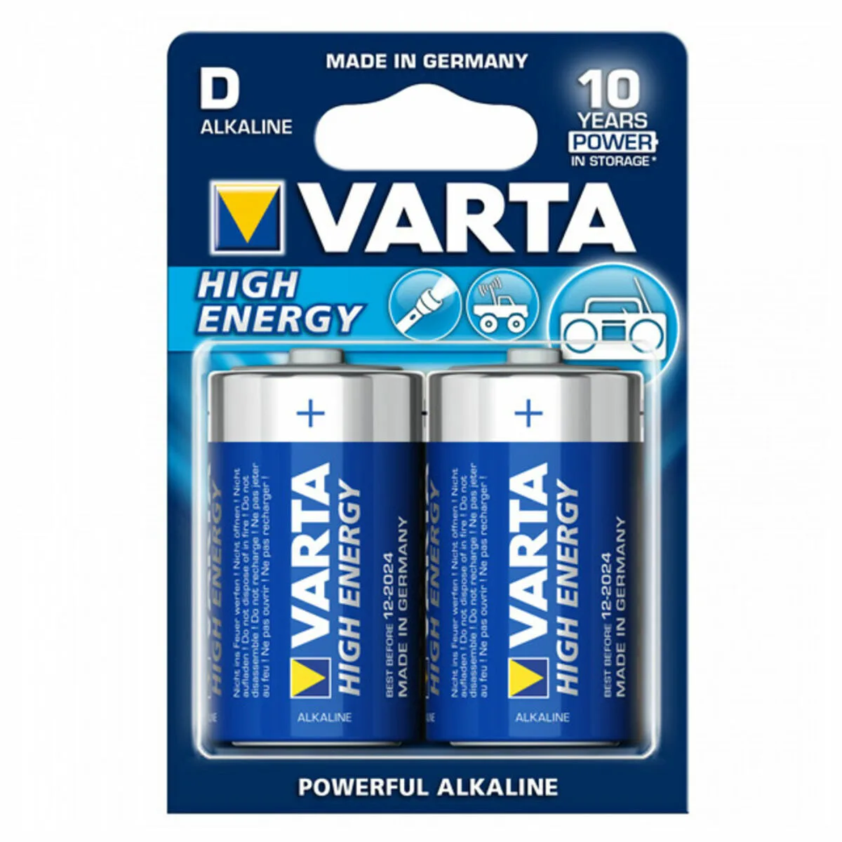 Pile varta lr20 d 1 5 v 16500 mah high energy 2 ah 1 5 v 10 unites s760979847. Diaytar : Parce que vos goûts sont éclectiques, notre offre de produits l'est tout autant. Explorez sans modération.
