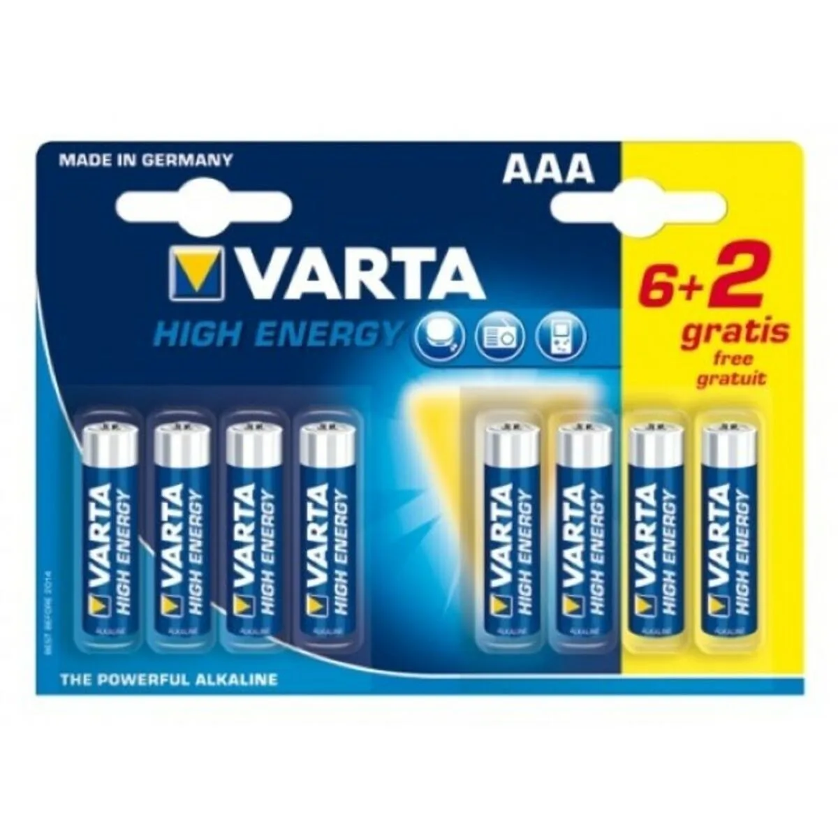 Pile varta lr6 aaa 1 5v high energy 8 pcs s042756076. Diaytar, le curateur de votre style de vie moderne, à travers une offre généraliste constamment renouvelée et actualisée