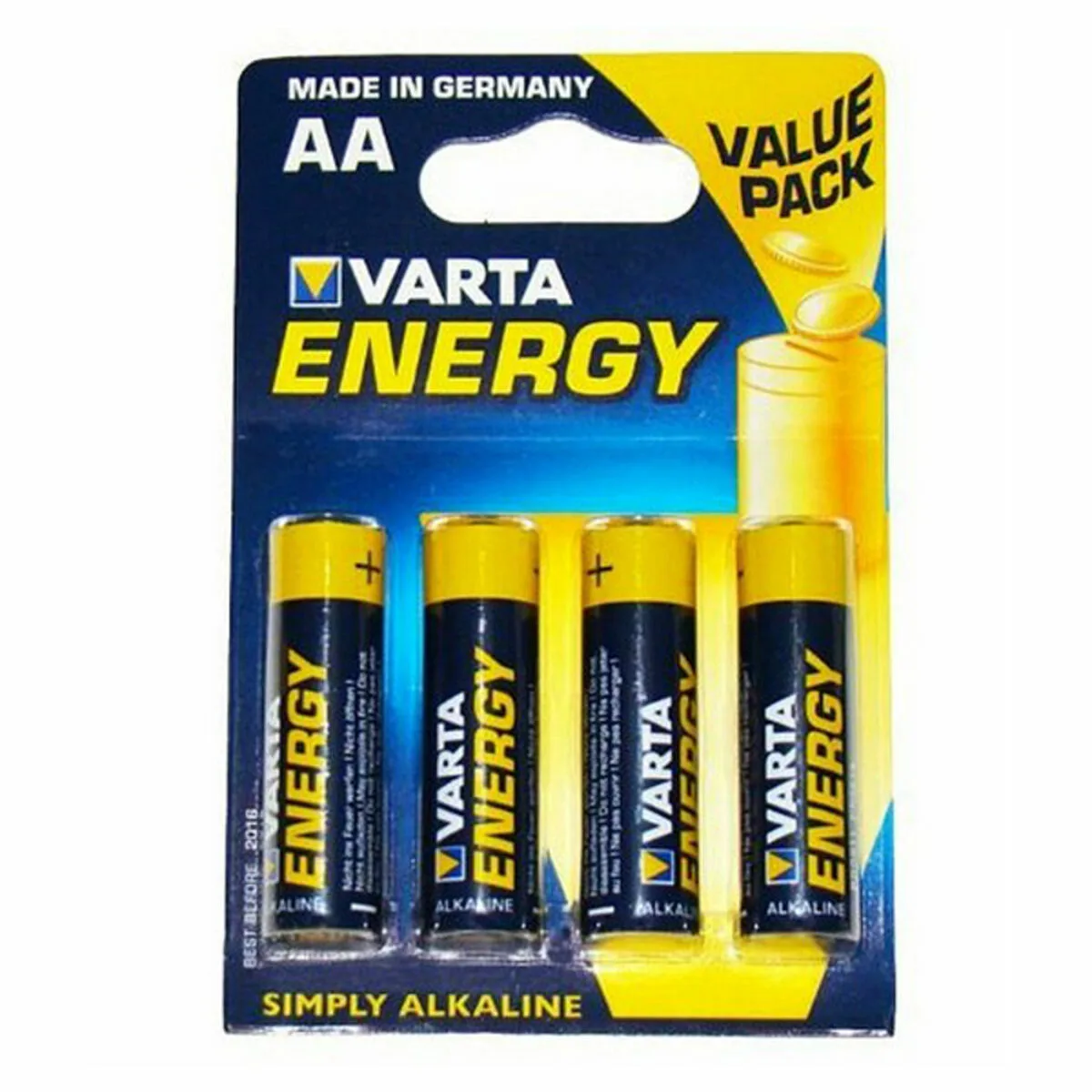 Piles alcalines varta energy aa 1 5 v aa 4 unites s910626579. Diaytar, c'est la démonstration que le meilleur des produits est à portée de clic, sans compromis, sans attente.