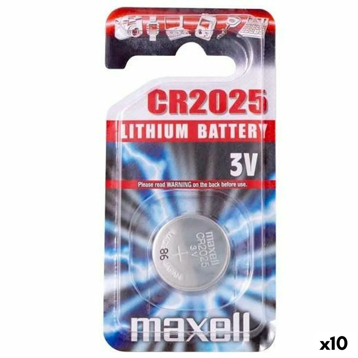 Piles bouton au lithium maxell 3v cr2025 10 unites s843578285. Diaytar, c'est la promesse de découvrir au moins un produit qui vous fera dire 'Mais où était-il donc tout ce temps ?'.