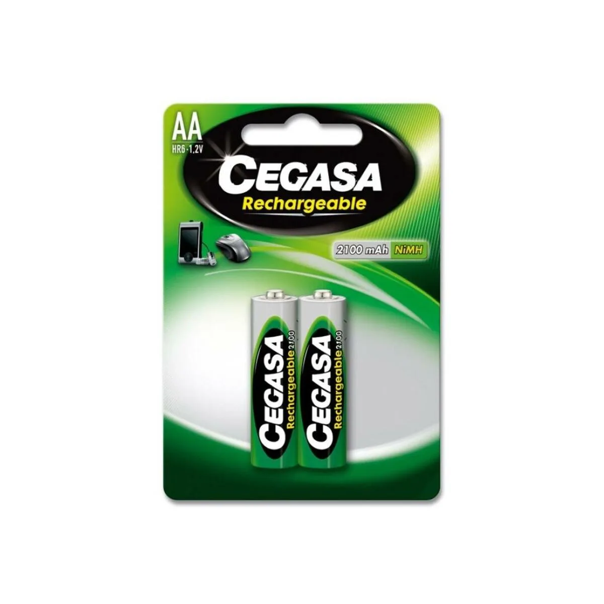 Piles rechargeables cegasa 104371 2100 mah 2 uds m050506281. Bienvenue chez Diaytar, où l'élégance rencontre l'innovation avec nos produits électroniques dernier cri et nos créations maison exclusives