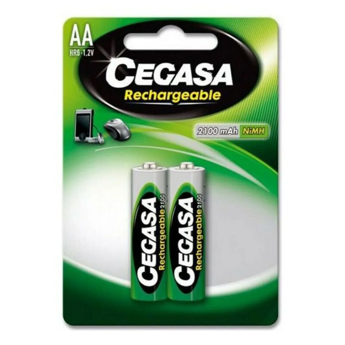 Piles rechargeables cegasa 104371 2100 mah 2 uds m050506290. Bienvenue dans l'ère du shopping conscient. Diaytar privilégie des produits avec une éthique et un impact positif.