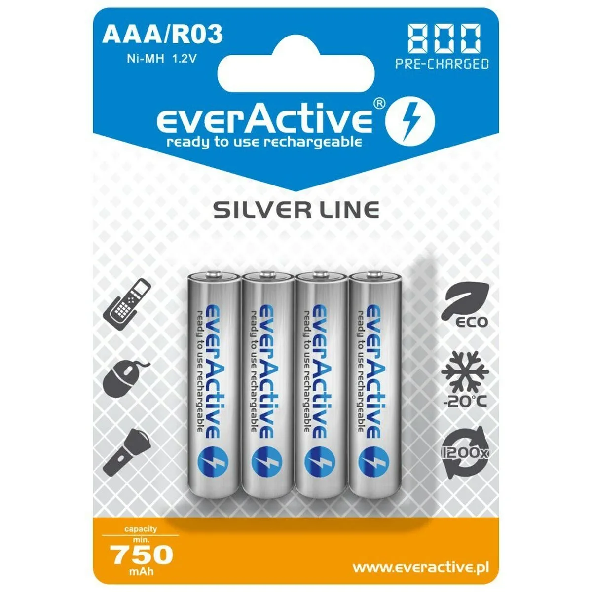 Piles rechargeables everactive evhrl03 800 r03 aaa 1 2 v s910610978. Diaytar : Votre portail vers un monde de produits où la frontière entre l'essentiel et le superflu devient délicieusement floue