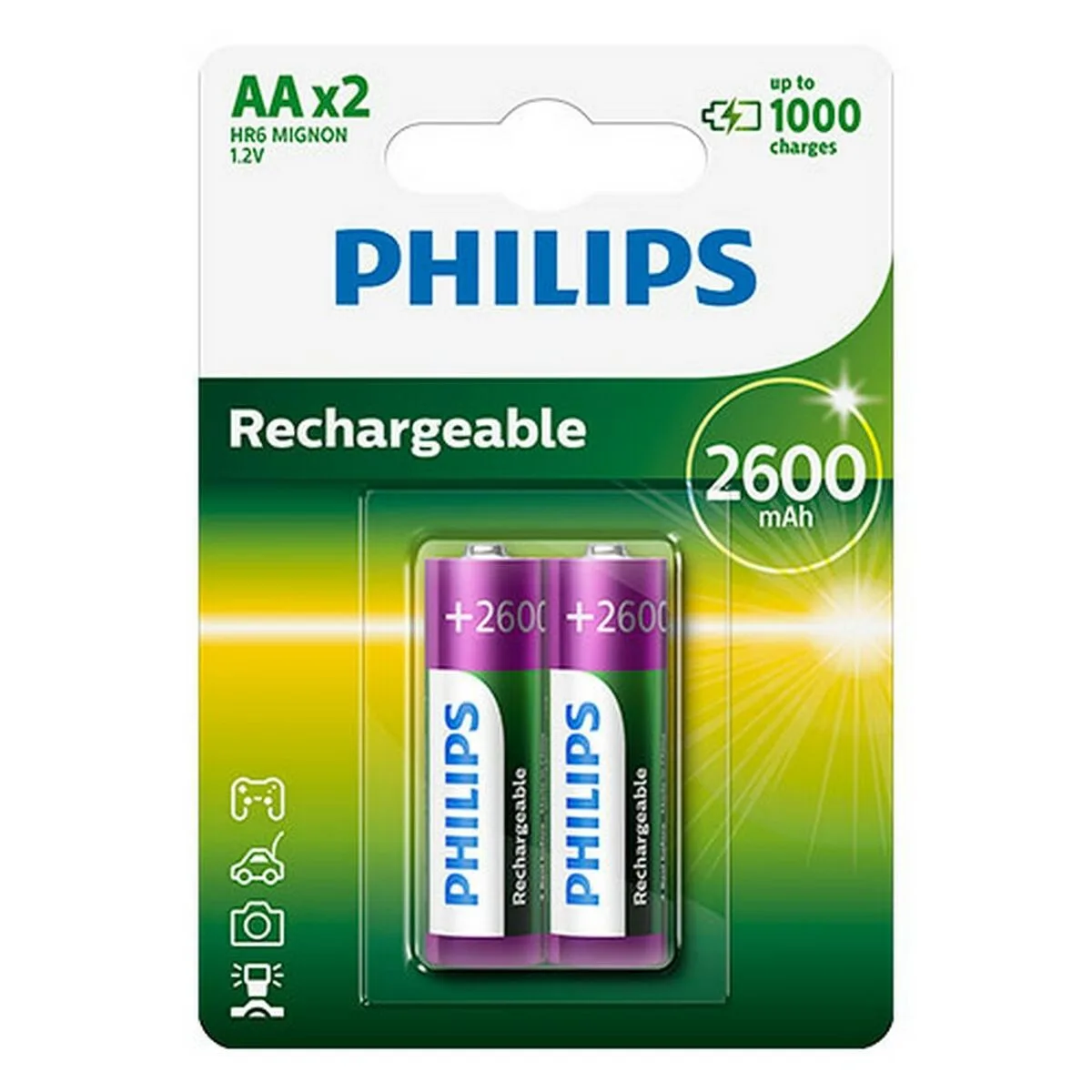 Piles rechargeables philips r6b2a260 10 1 2 v s650237459. Diaytar, c'est votre conseiller shopping personnel, toujours à l'affût des pépites qui correspondent à votre style de vie.