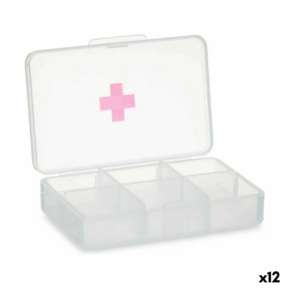 Pilulier avec compartiments berilo hw0929 1 transparent plastique 11 5 x 18 x 2 2 cm 12 unites s362258172. Explorez Diaytar et laissez-vous surprendre par notre diversité de produits.