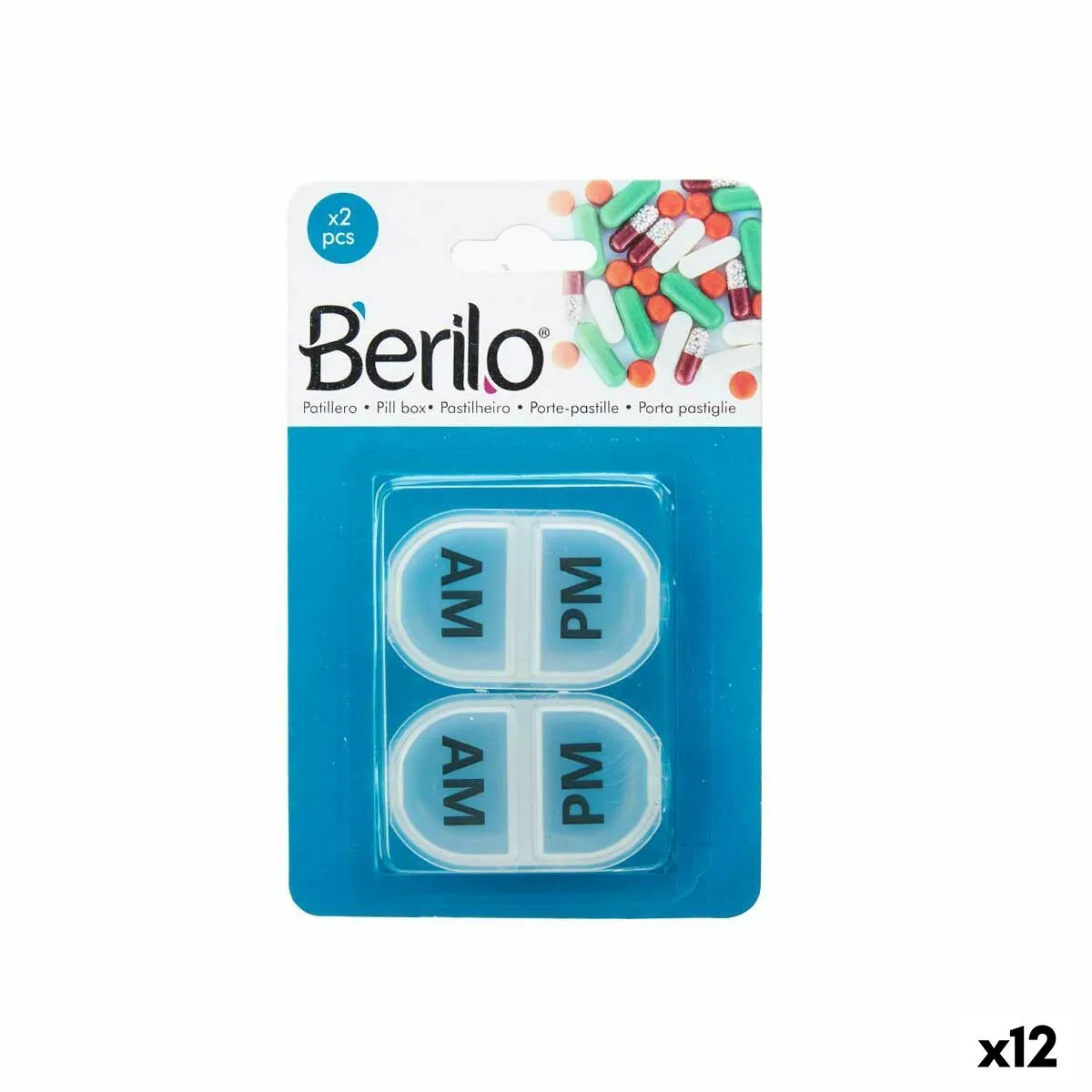 Pilulier avec compartiments berilo hw0929 2 transparent plastique 11 5 x 18 x 2 2 cm lot 12 unites s362258355. Avec Diaytar, profitez d'une sélection généraliste qui a du caractère et qui reflète les aspirations de notre époque