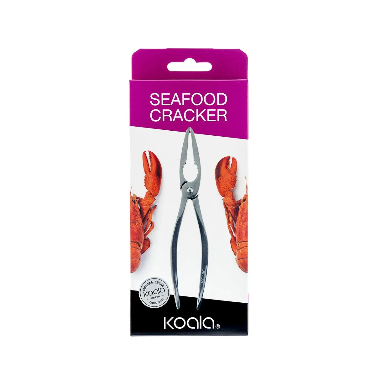 Pince a fruits de mer koala eco friendly acier metal 20 x 4 x 1 cm s270623457. Diaytar cultive l'art du bien-être à travers ses produits soigneusement choisis.