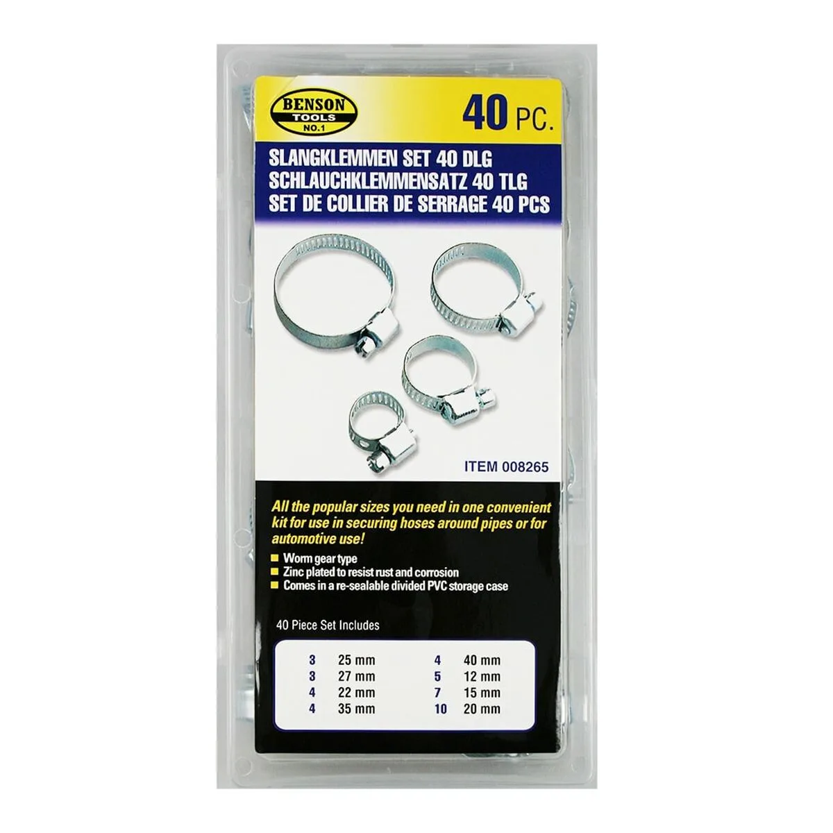 Pince bensontools 40 pieces s790150522. Style et élégance se conjuguent parfaitement dans notre rayon mode Diaytar.