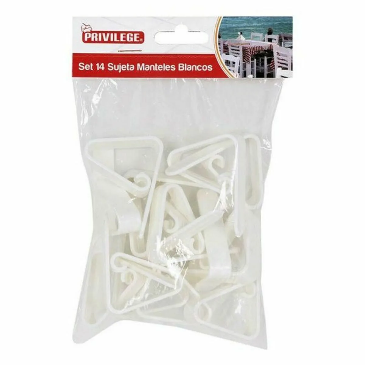 Pince pour nappe privilege 59443 14 pcs blanc 4 5 cm 14 pieces 24 unites 4 5 cm s222839666. Diaytar, la boutique en ligne qui pense à tout : des gadgets électroniques les plus futés aux objets maison les plus design