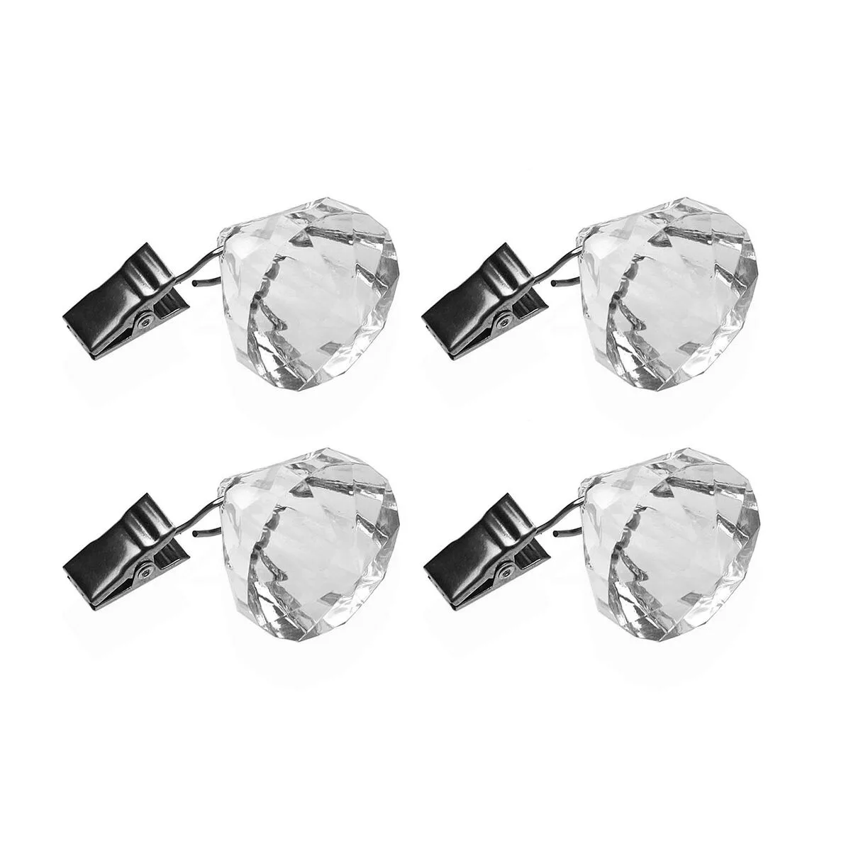 Pince pour nappe versa 3 6 x 6 x 3 6 cm diamants 4 pieces s341333899. Diaytar révolutionne votre façon de faire du shopping en ligne !