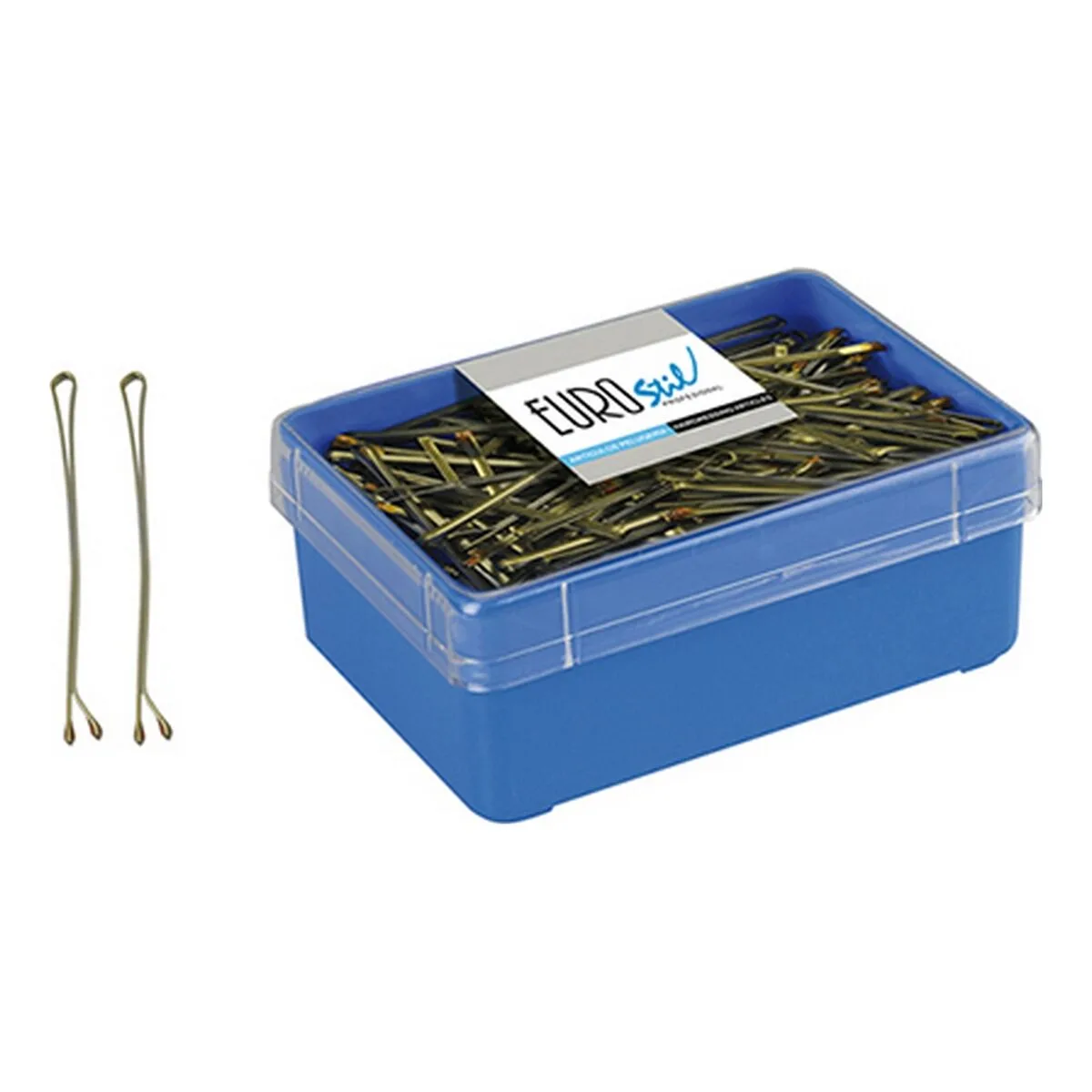 Pinces a cheveux eurostil 150 clips 70 mm bronze 150 pcs s424633023. Diaytar, c'est le cercle vertueux : des produits de qualité qui améliorent votre vie, qui vous rendent heureux, alors vous revenez.