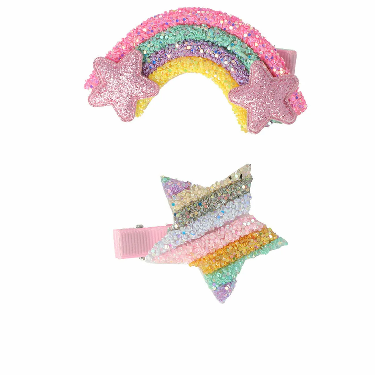 Pinces a cheveux inca etoile arc en ciel 2 unites s0511364665. Bienvenue chez Diaytar - Votre destination shopping pour tous vos besoins du quotidien !