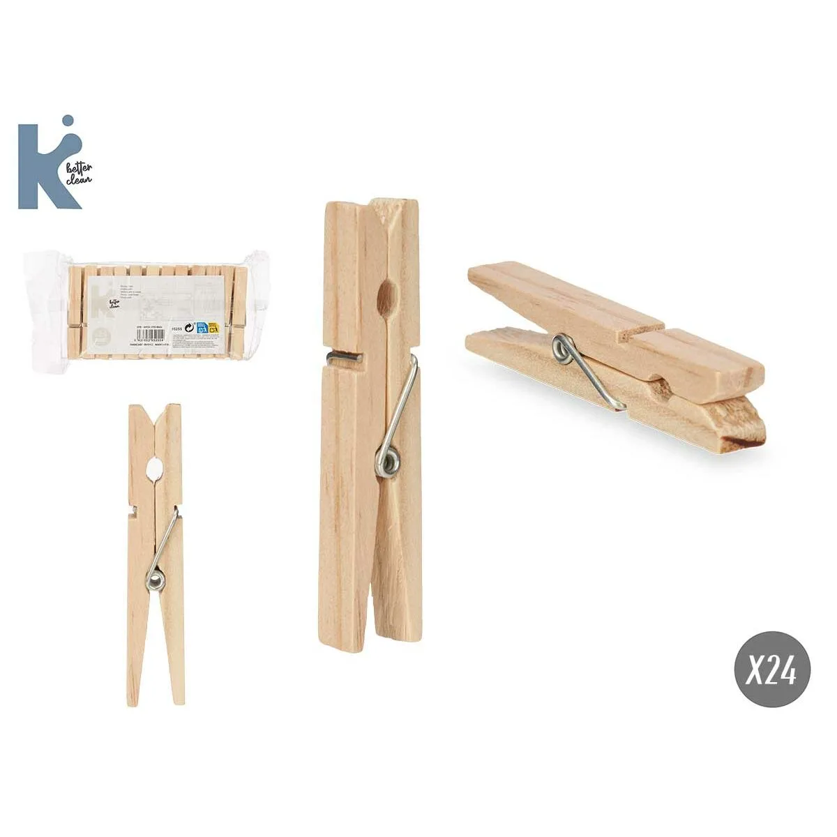Pinces a linge 289 bois metal 7 x 1 cm 10 5 x 19 x 3 cm 24 unites s363057457. Nous avons injecté tout notre savoir-faire dans Diaytar pour vous offrir une expérience shopping sans friction, tout en plaisir.