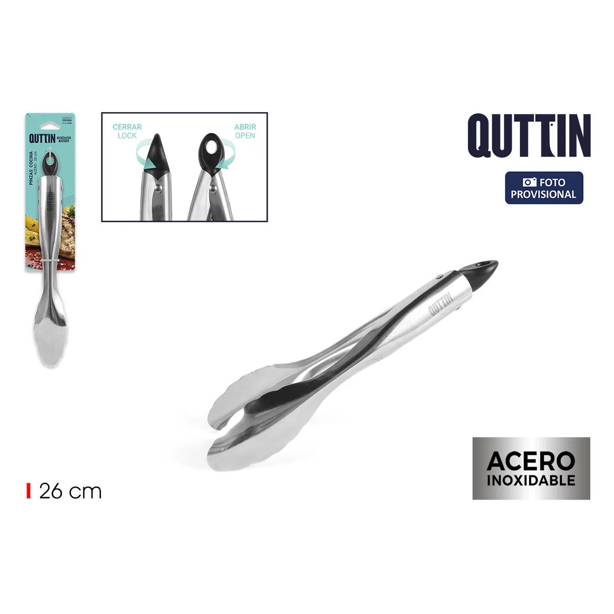 Pinces de cuisine quttin 26 x 4 cm 12 unites s223878253. Diaytar a sélectionné pour vous une palette de produits allant de l'électronique grand public aux must-have de la maison