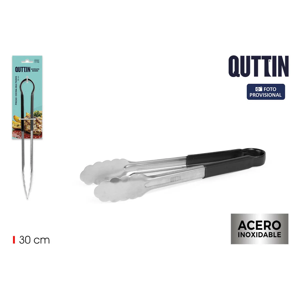 Pinces de cuisine quttin 30 cm 18 unites s223902666. Notre credo ? L'excellence accessible. Diaytar rend le premium attainable dans chaque catégorie de produits.
