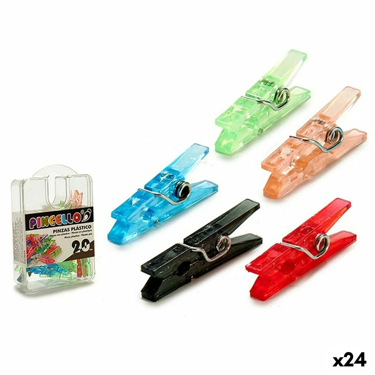 Pinces de serrage pincello multicouleur plastique 24 unites s362377213. Diaytar, le reflect de vos envies multiples : une gamme de produits soigneusement composée pour sa diversité et sa pertinence