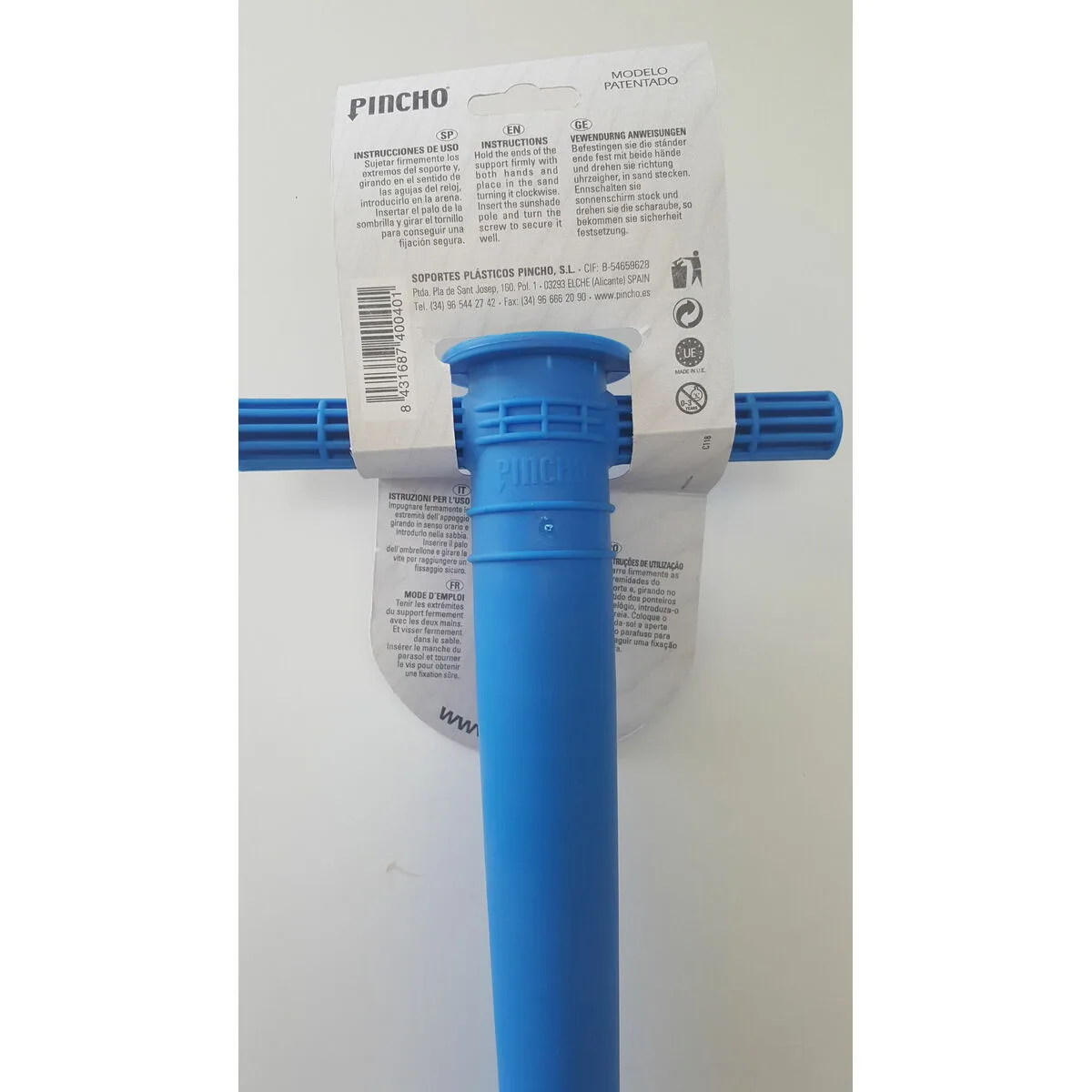 Piquet de parasol 400401 rouge bleu pistache argent jaune blue marine 32 x 16 5 x 6 50 cm 32 x 16 5 x 6 50 cm s240119286. Chez Diaytar, nous transformons vos envies en réalité avec style.