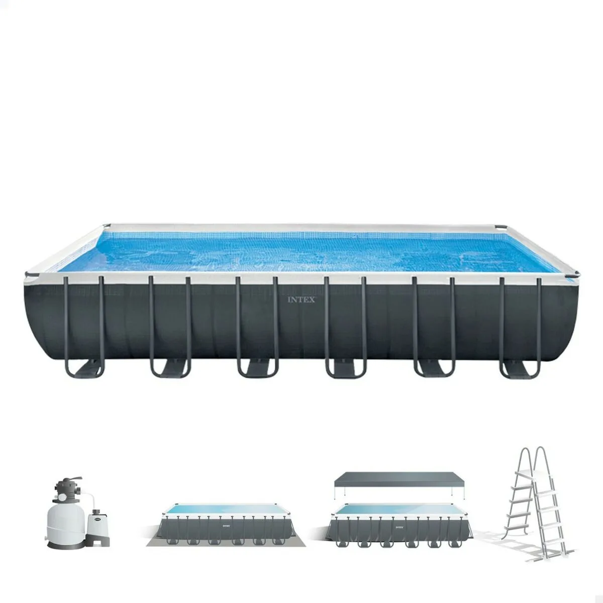 Piscine demontable intex 732 x 132 x 366 cm s890161939. Diaytar réinvente le e-commerce avec une approche généraliste axée sur la qualité, la tendance et l'accessibilité