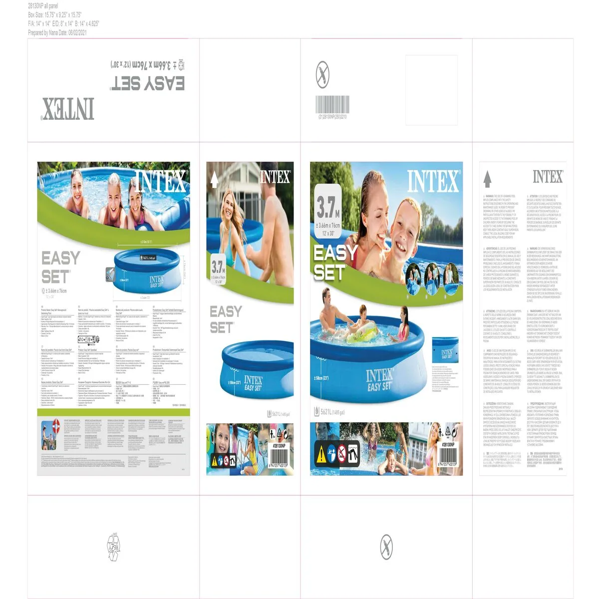 Piscine gonflable intex 28130np 5621 l 366 x 76 x 366 cm s890161671. Plongez dans l'univers Diaytar où chaque produit raconte une histoire.